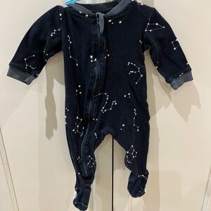 Starry Night zippy jams 3-6m Kids Footie Pajamas